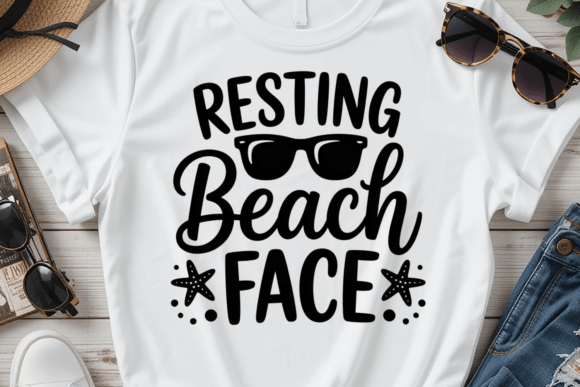 Download Funny Beach Quote Resting Beach Face PNG - Quote Collection