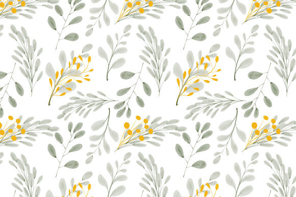 Download Watercolor Seamless Pattern Gold Leaf - Gold leaf Collection